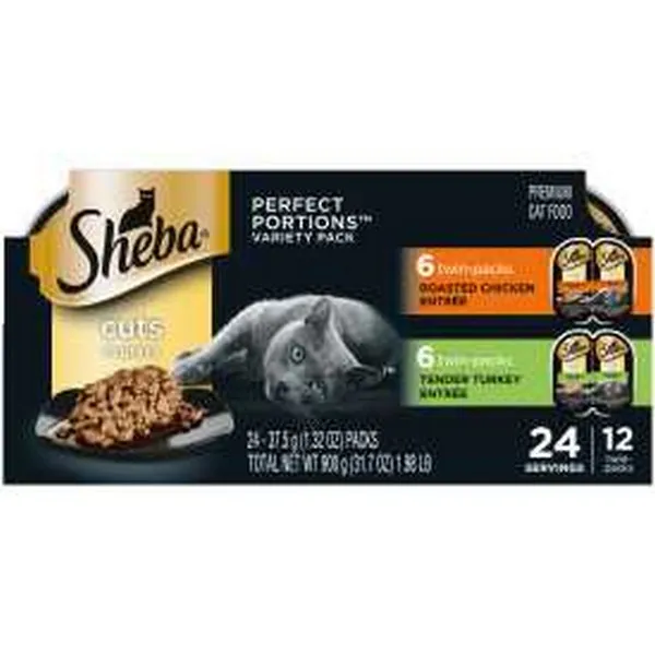 24/2.65 oz. Sheba Perfect Portions Cuts Poultry Multi Pack - Items on Sale Now